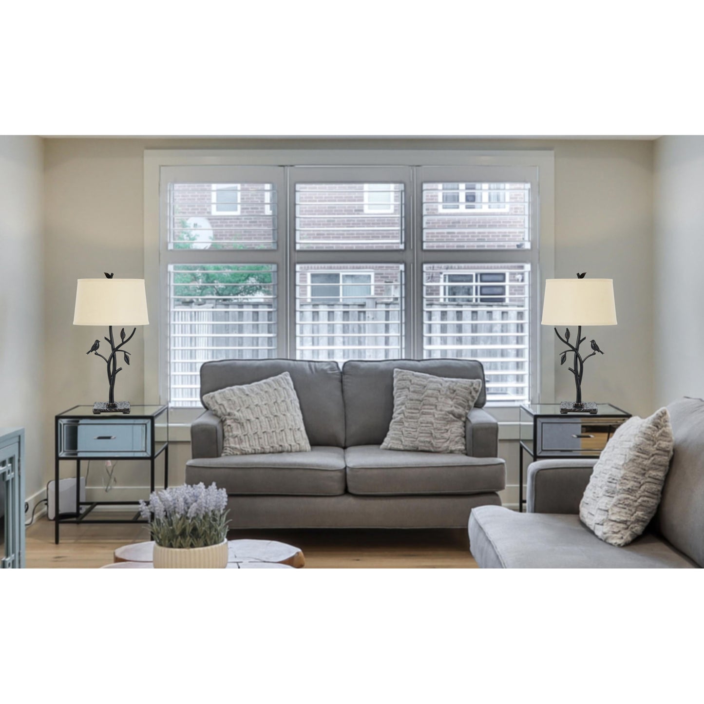 iron table lamp