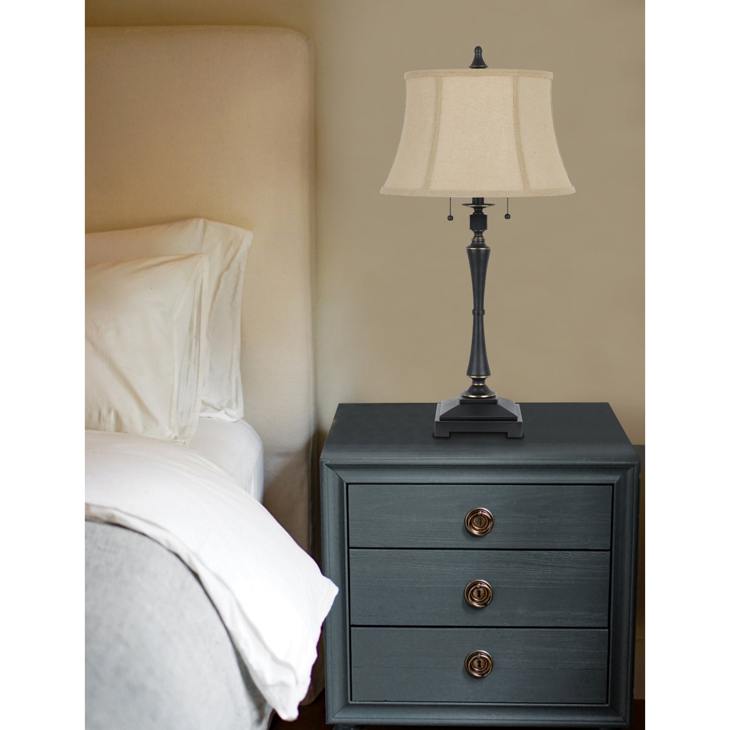 bronze table lamp