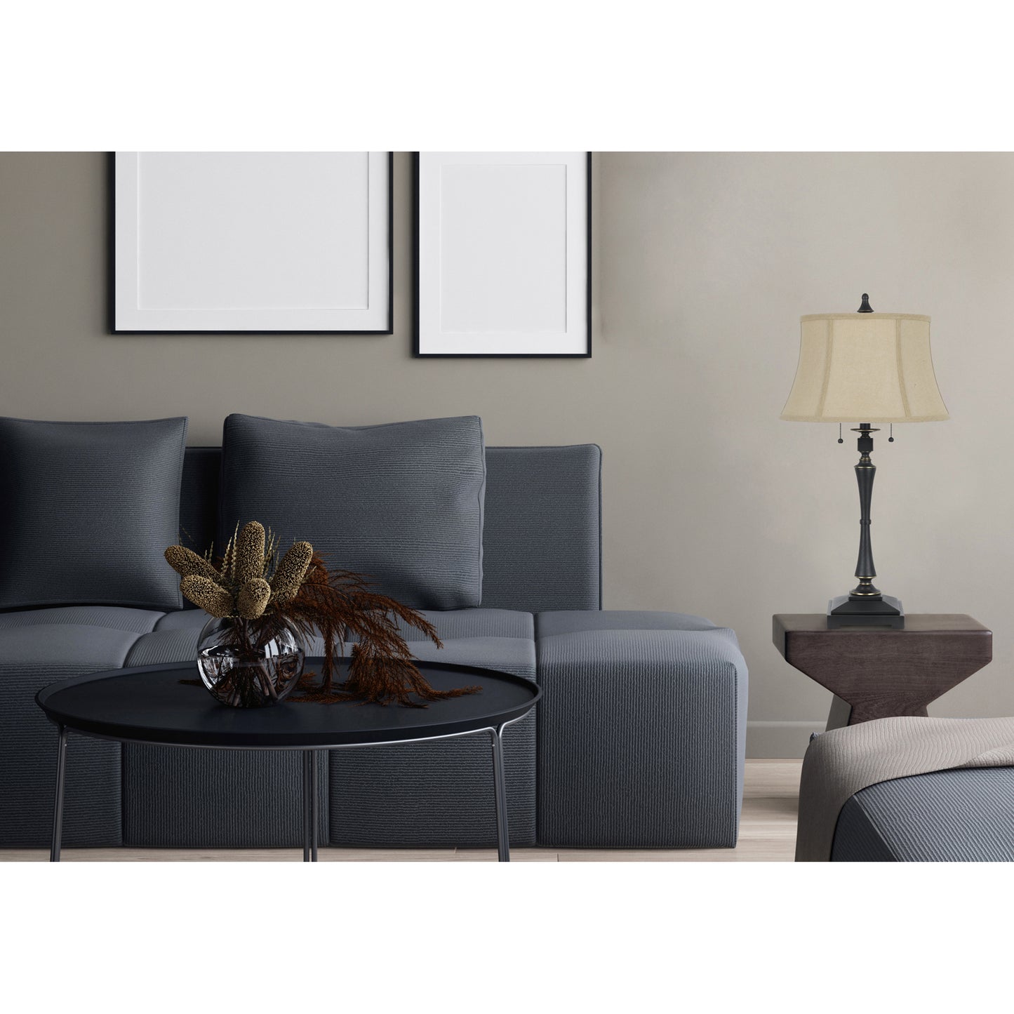 bronze table lamp