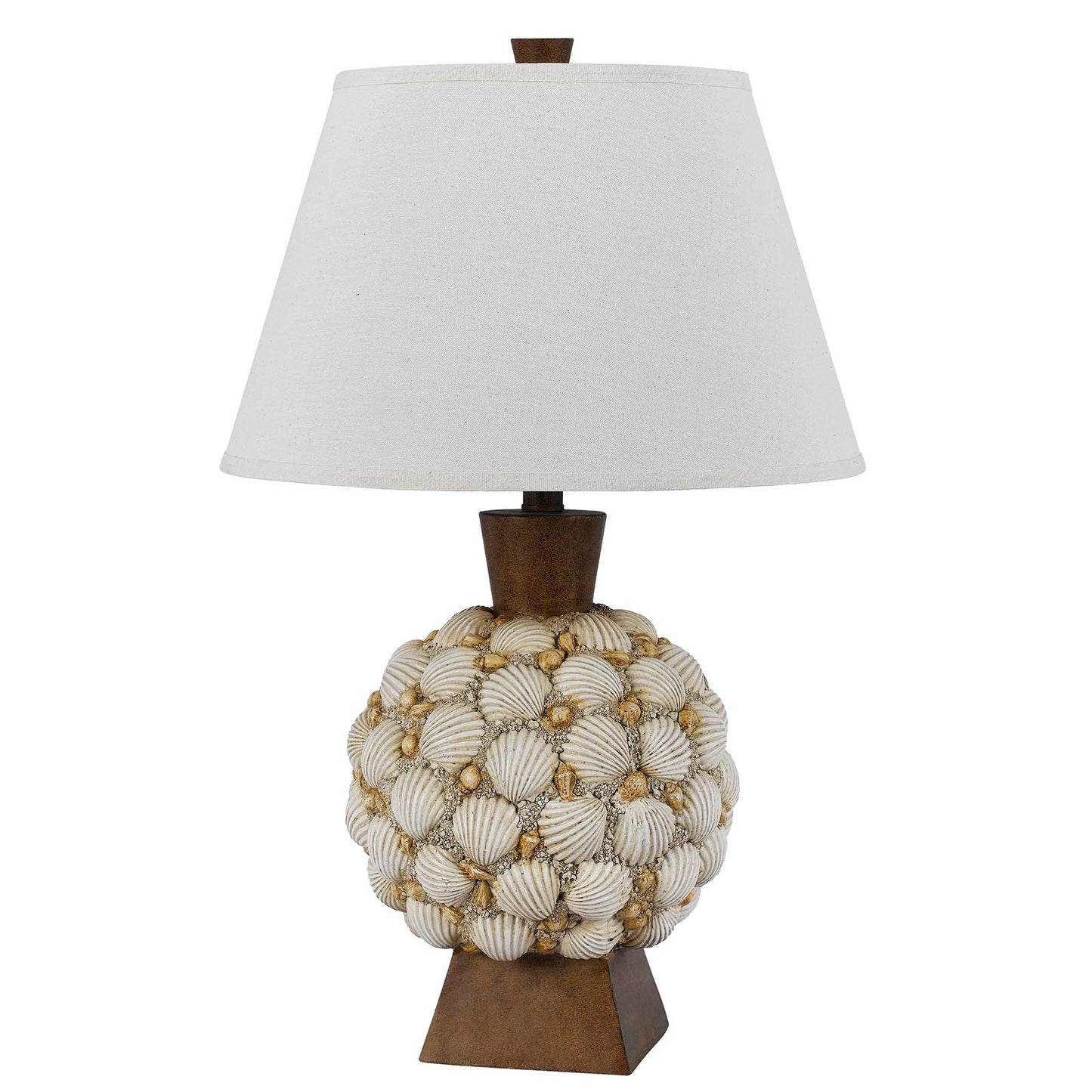 beige table lamp