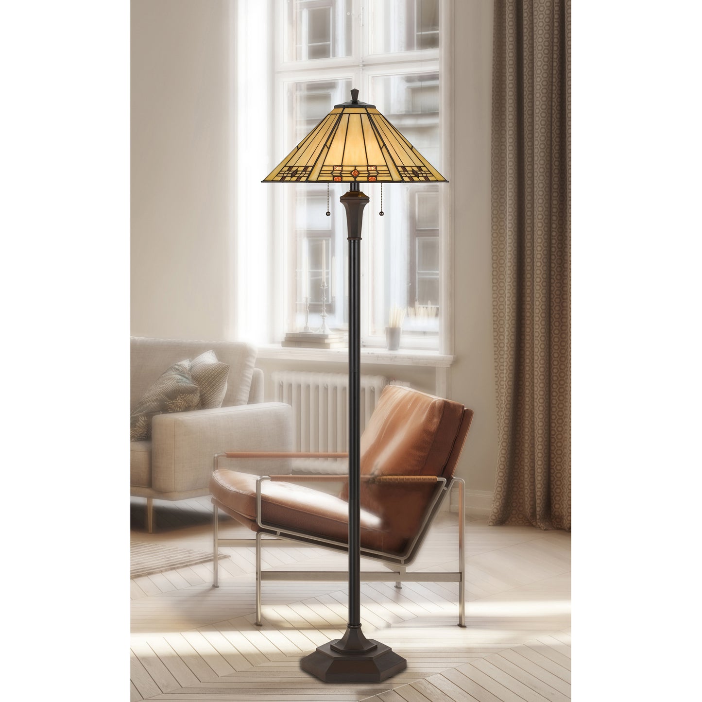 black floor lamps