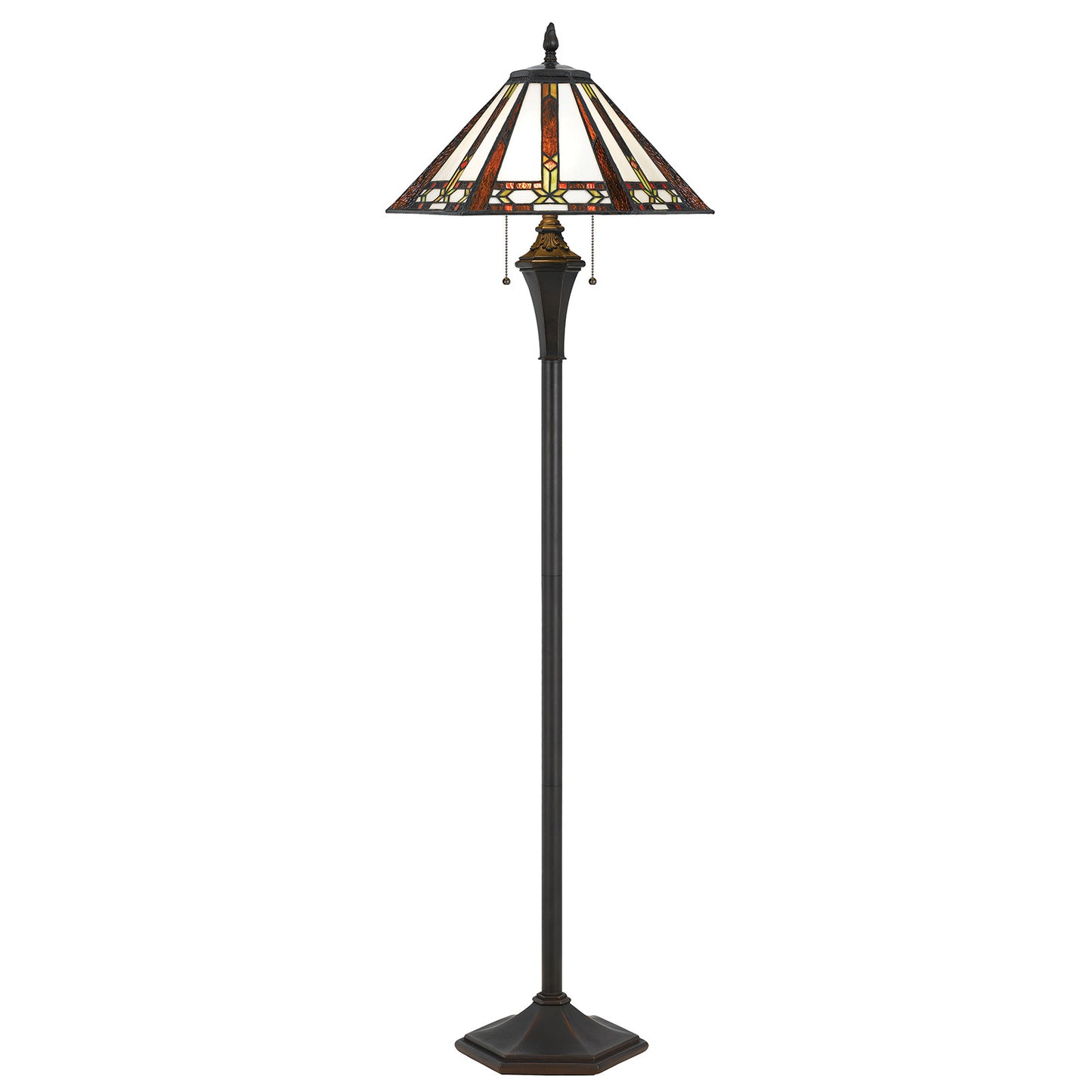 dark brown floor lamps