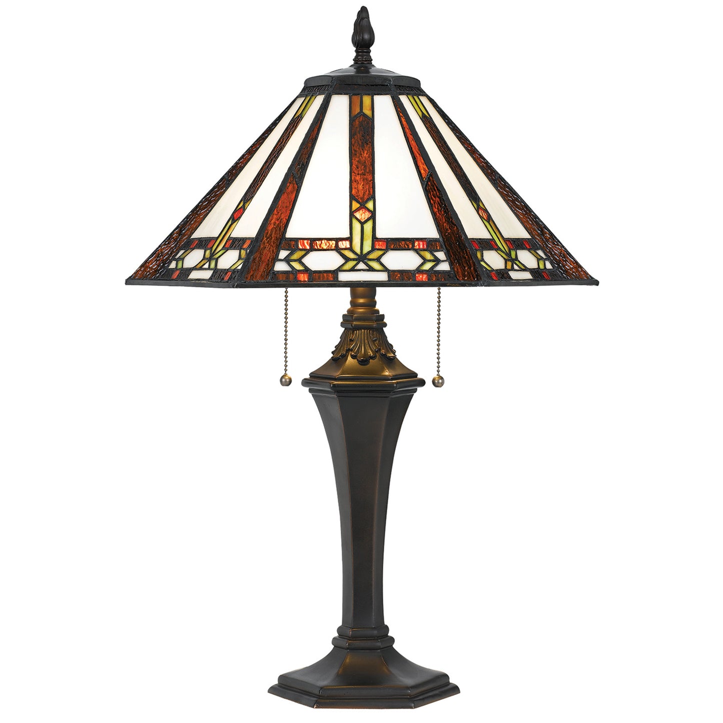dark brown table lamp