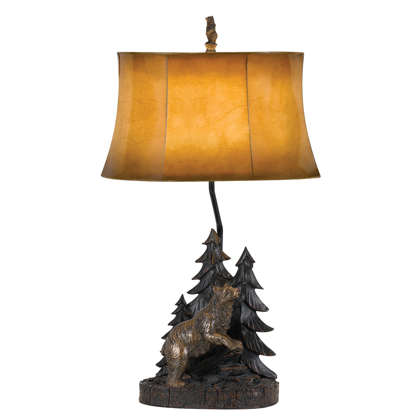 bronze table lamp