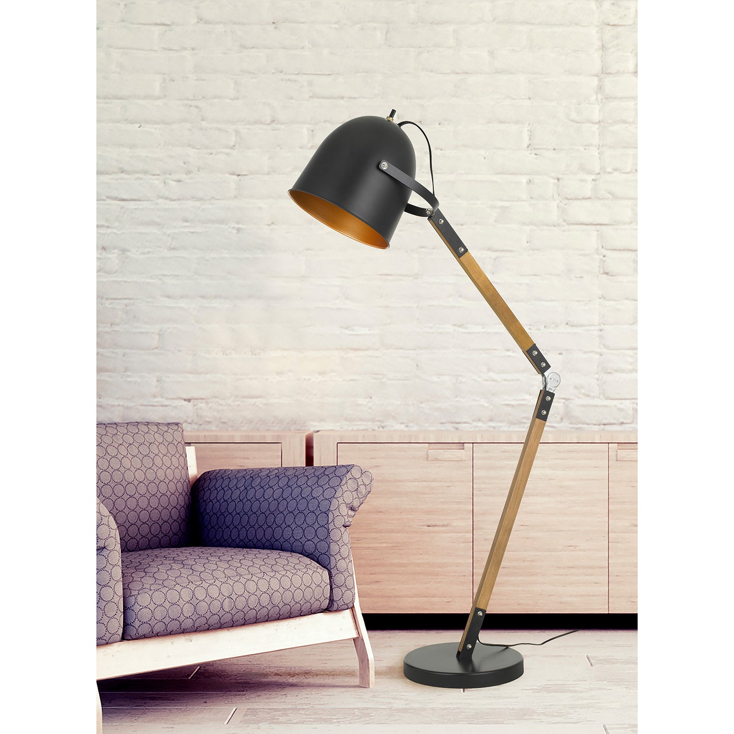 metal floor lamps