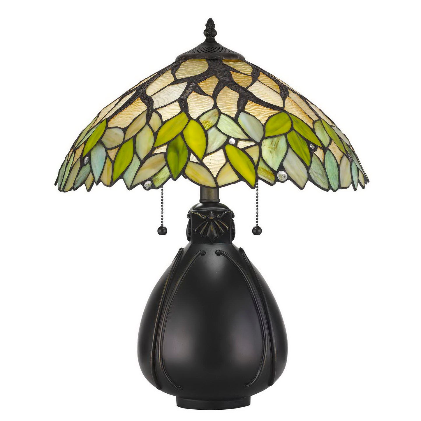 dark brown table lamp