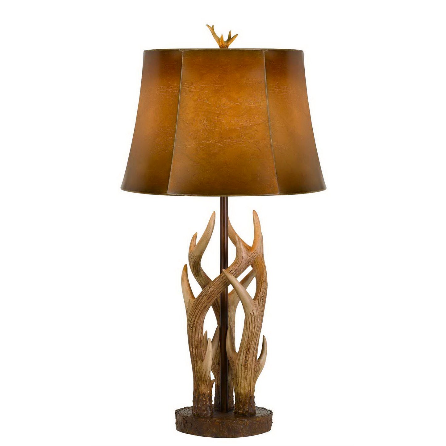 brown table lamp