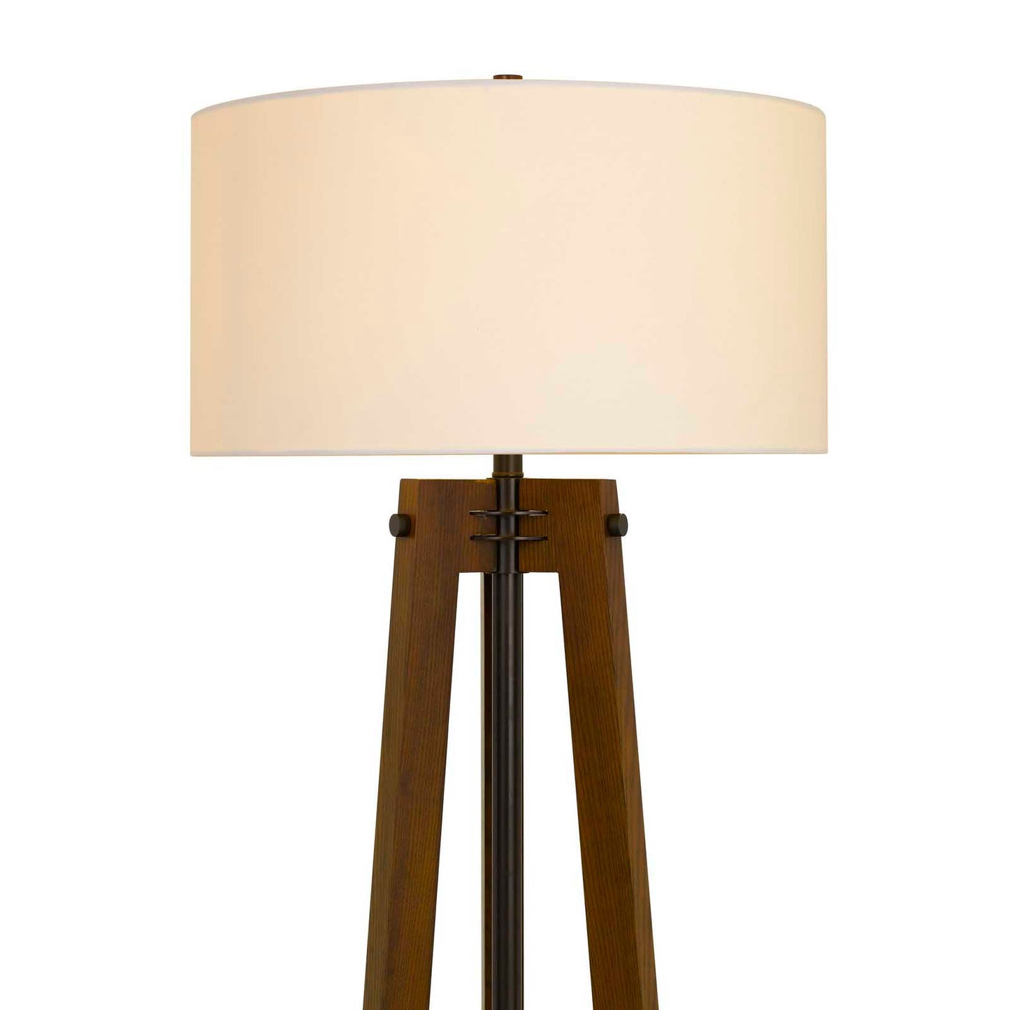 walnut floor lamp