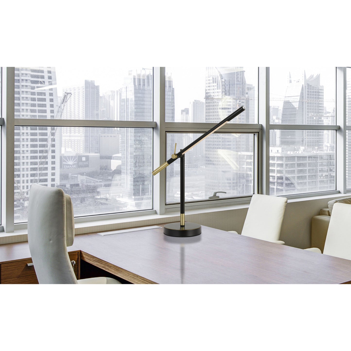 brass desk lamp