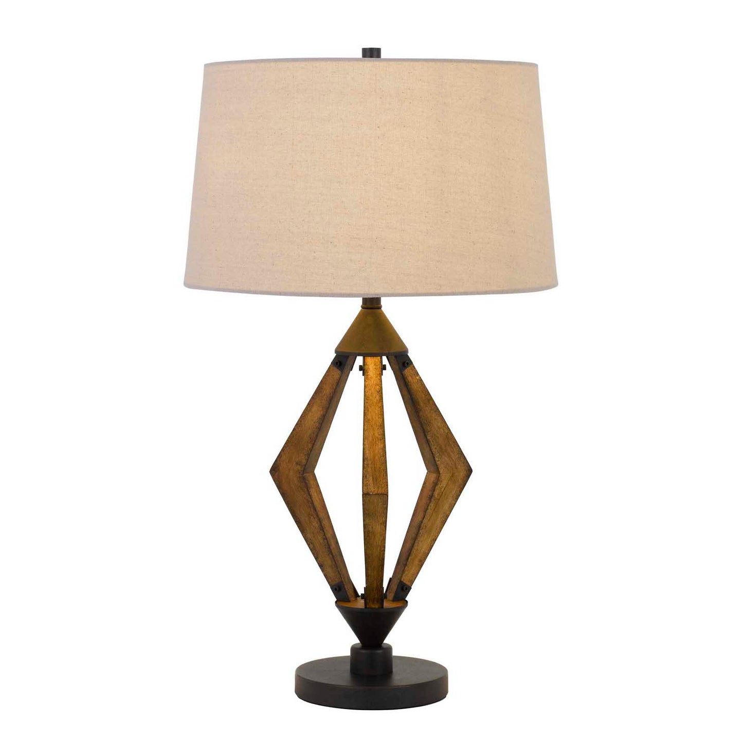 brown table lamp