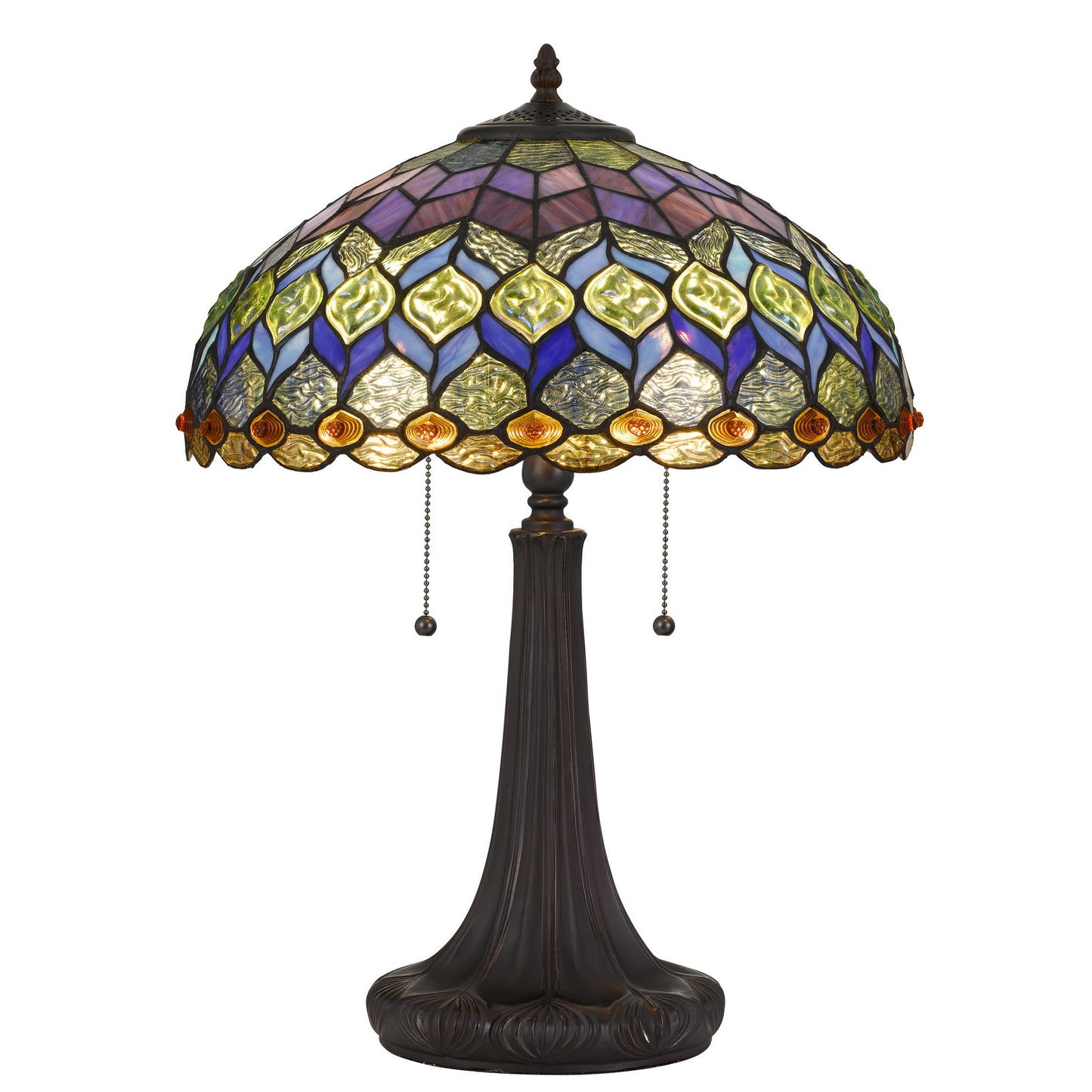 dark bronze table lamp