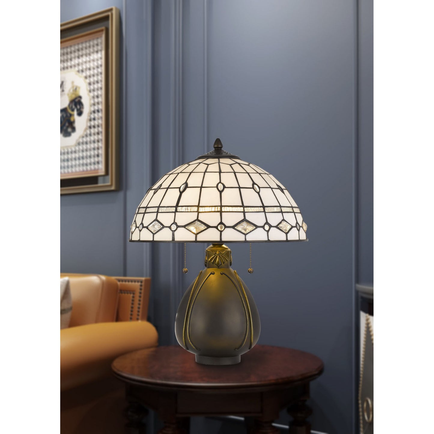 dark bronze table lamp