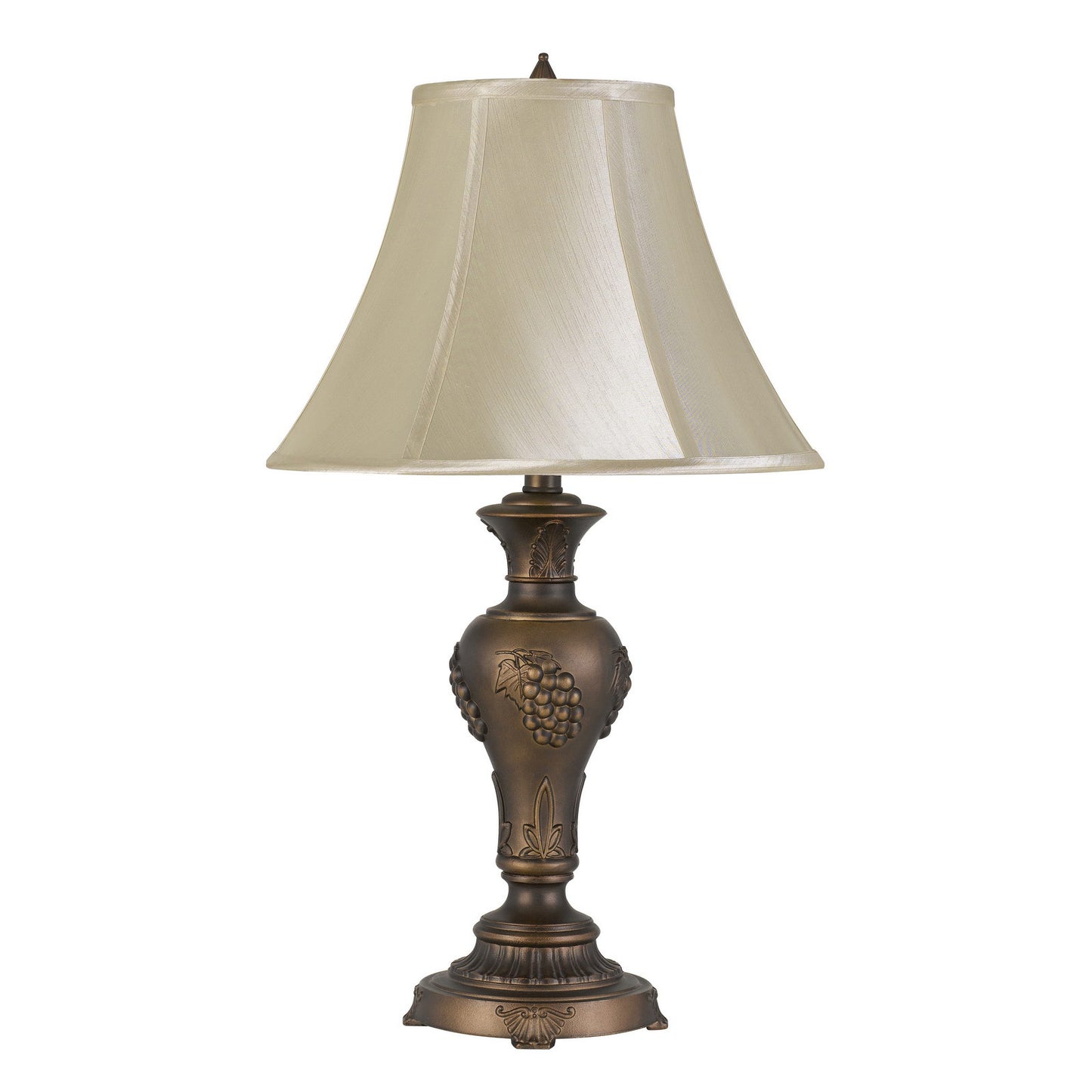 brass table lamp
