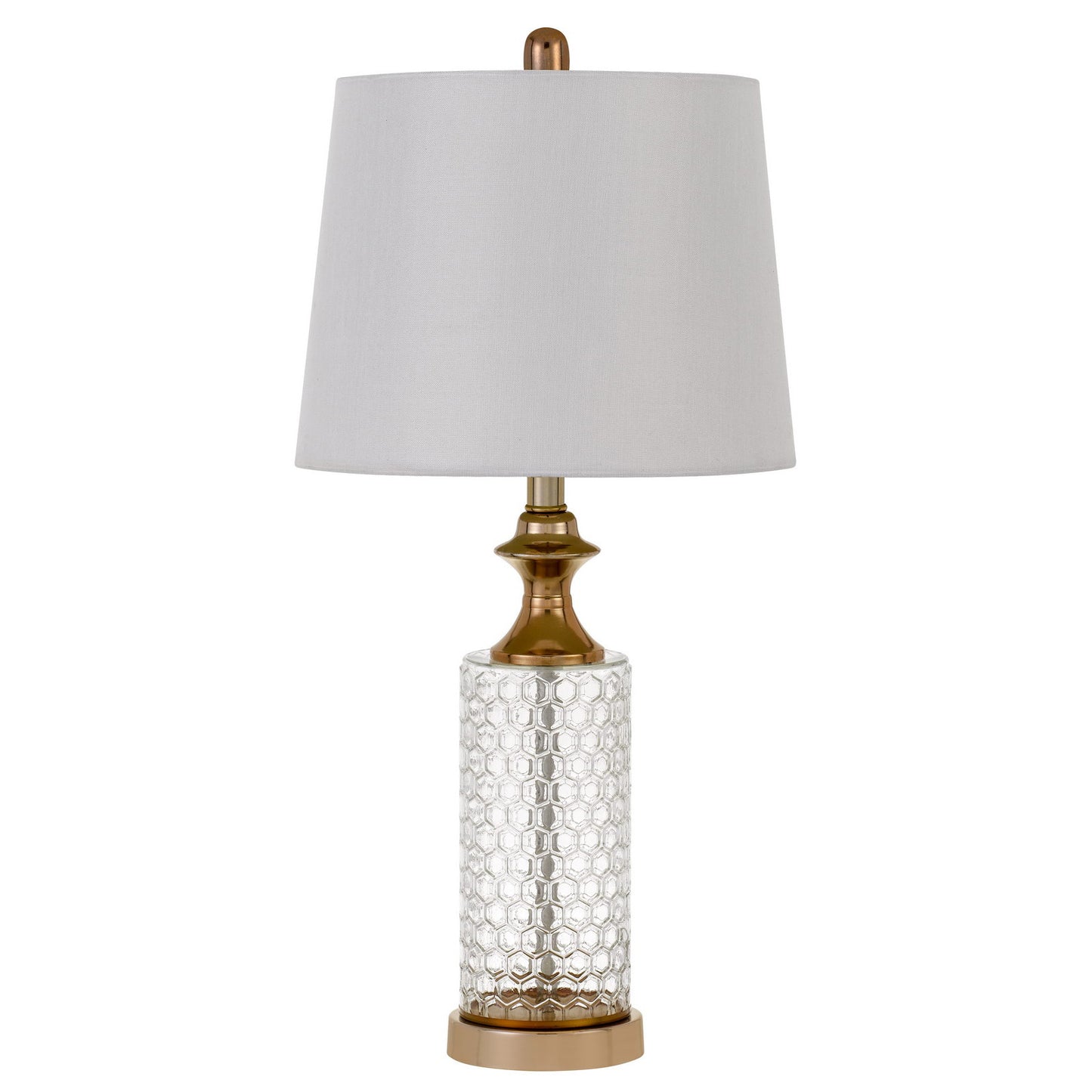 copper table lamp|
