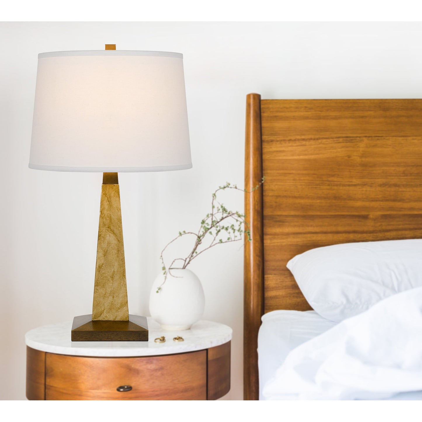 oak table lamp