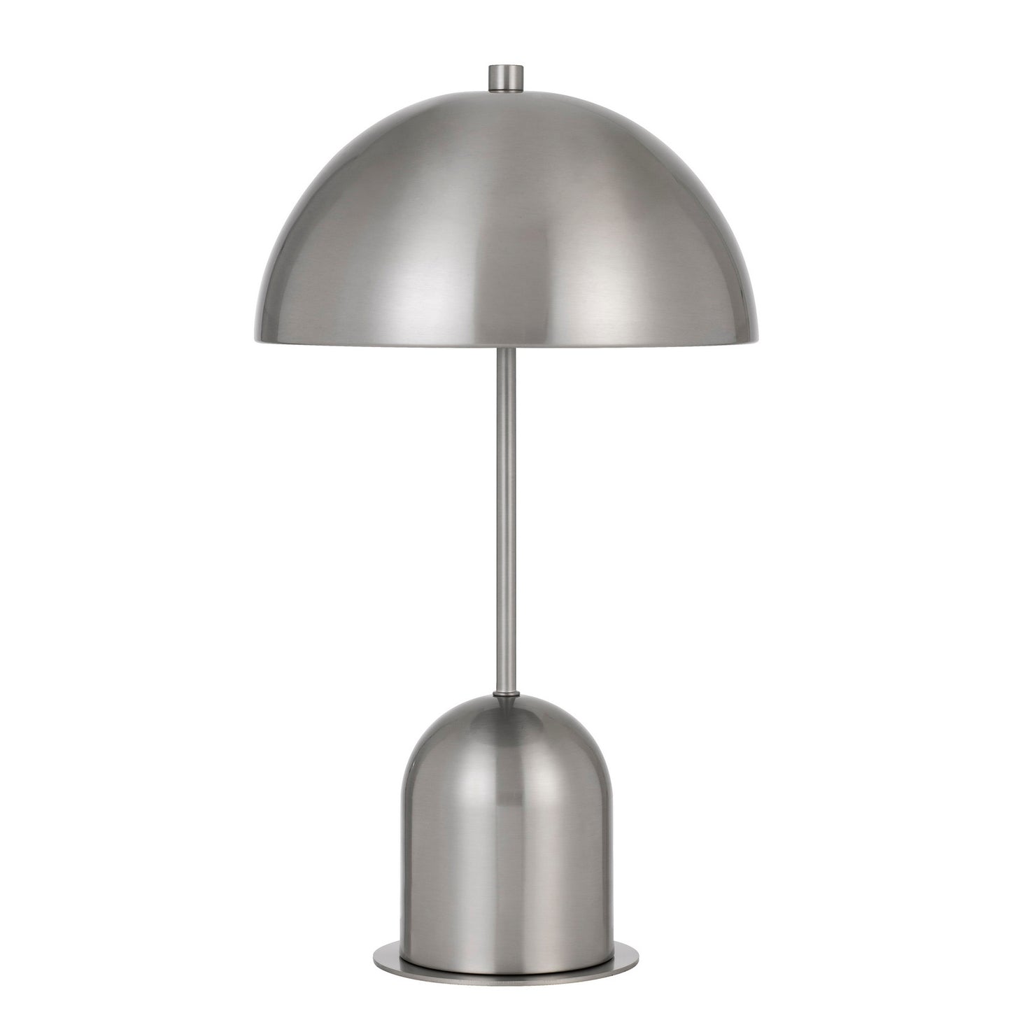 silver accent lamp