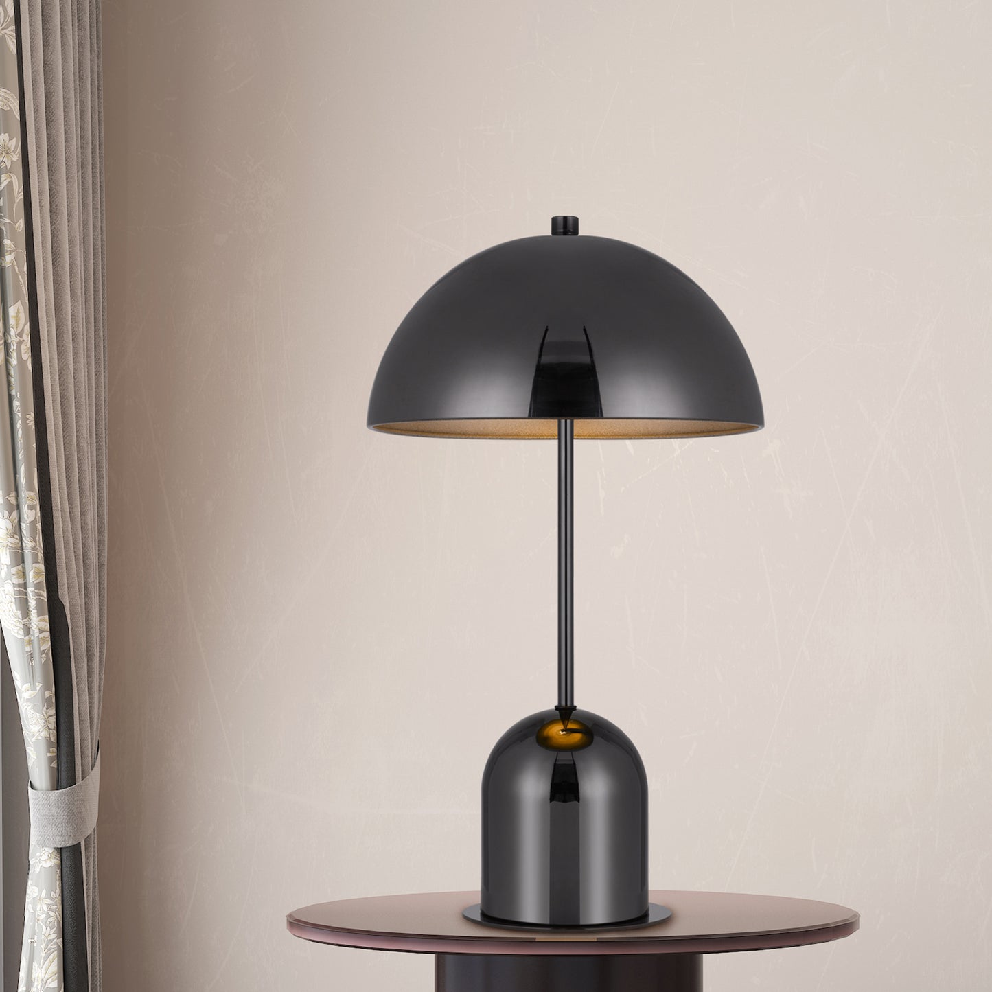 dark grey accent lamp