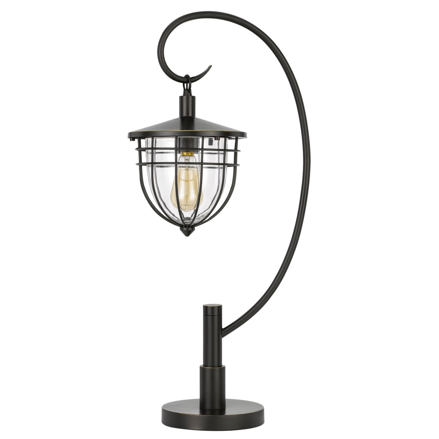 cage table lamp