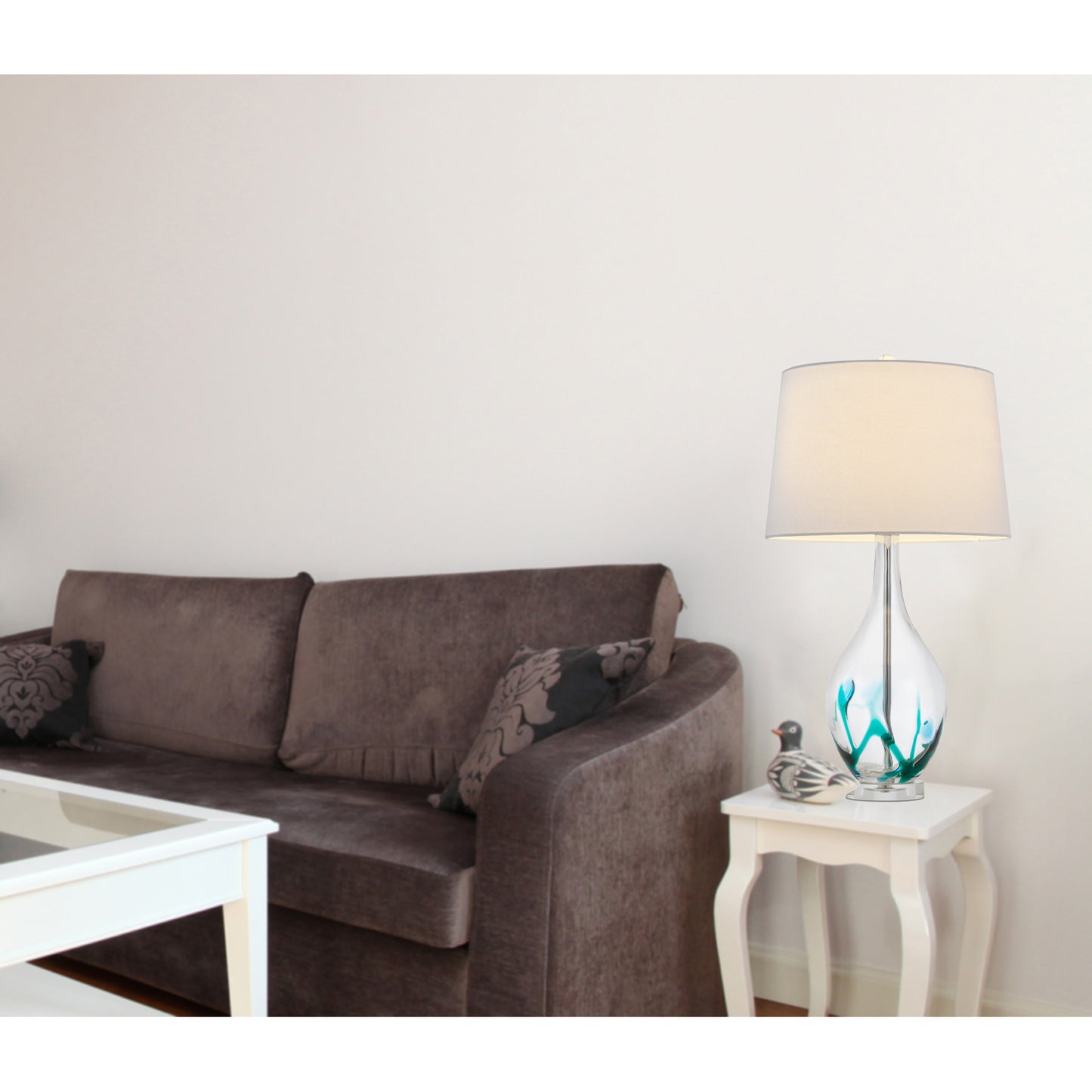 crystal table lamp