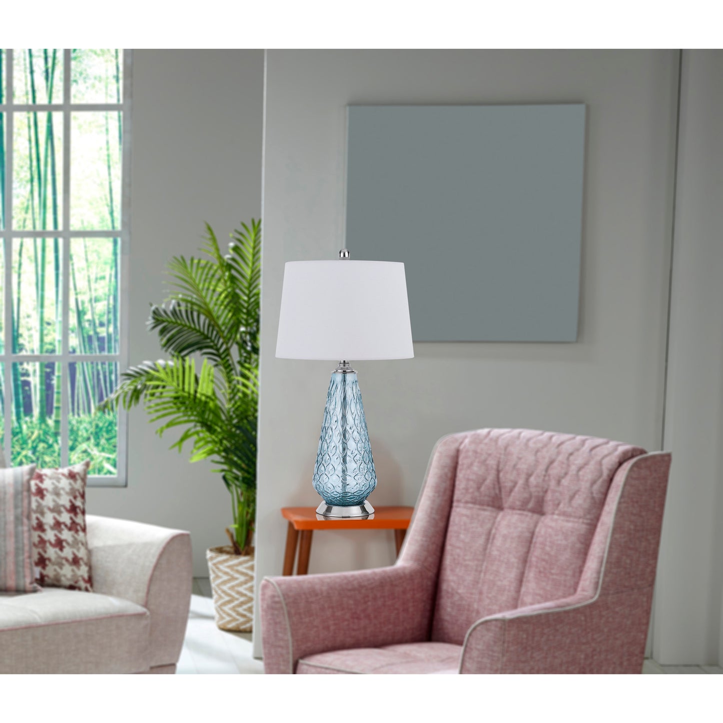 ocean blue table lamp
