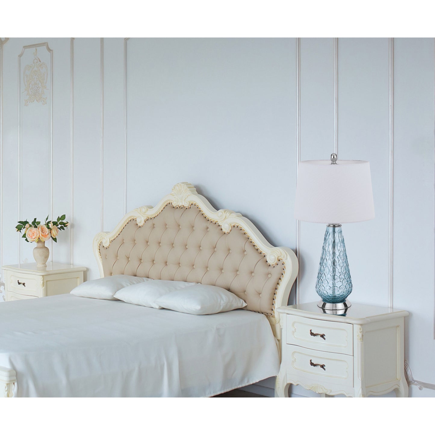 ocean blue table lamp