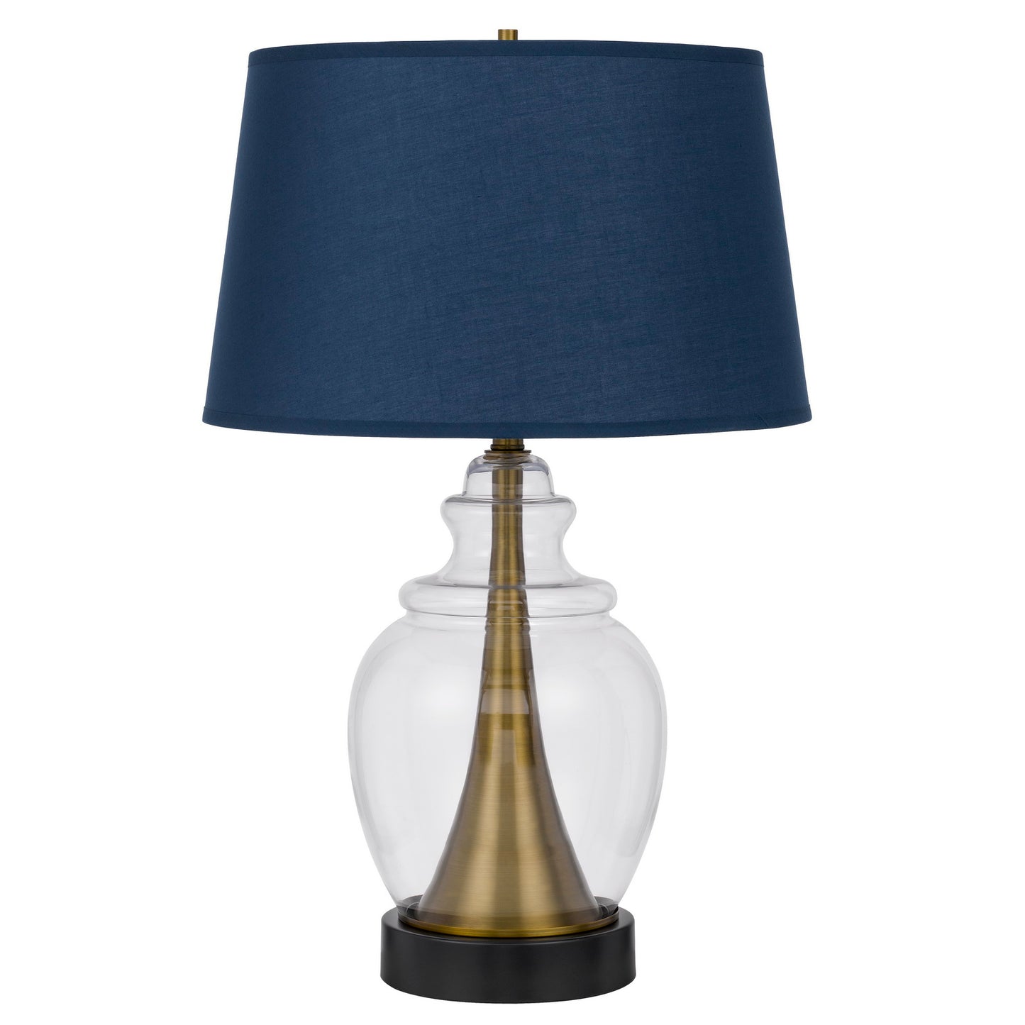 dark blue floor lamp