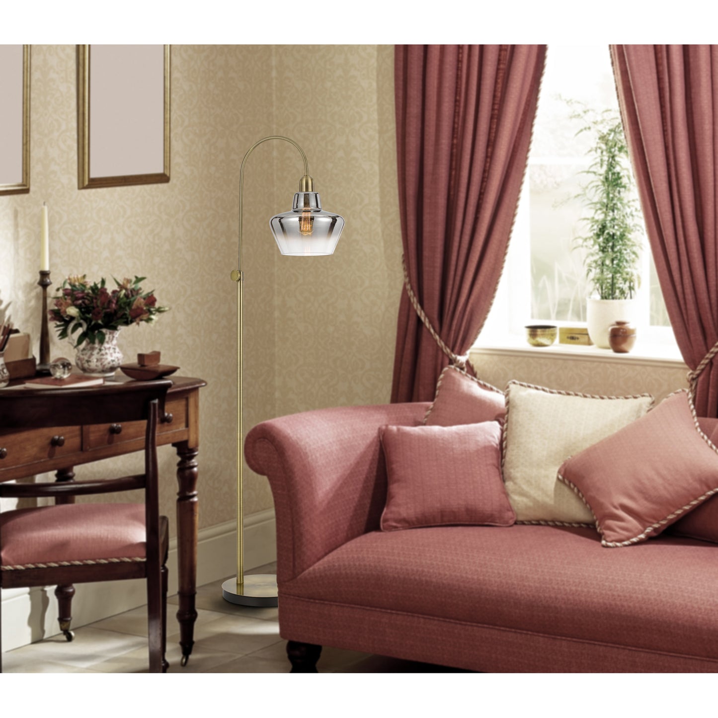 brass floor lamps