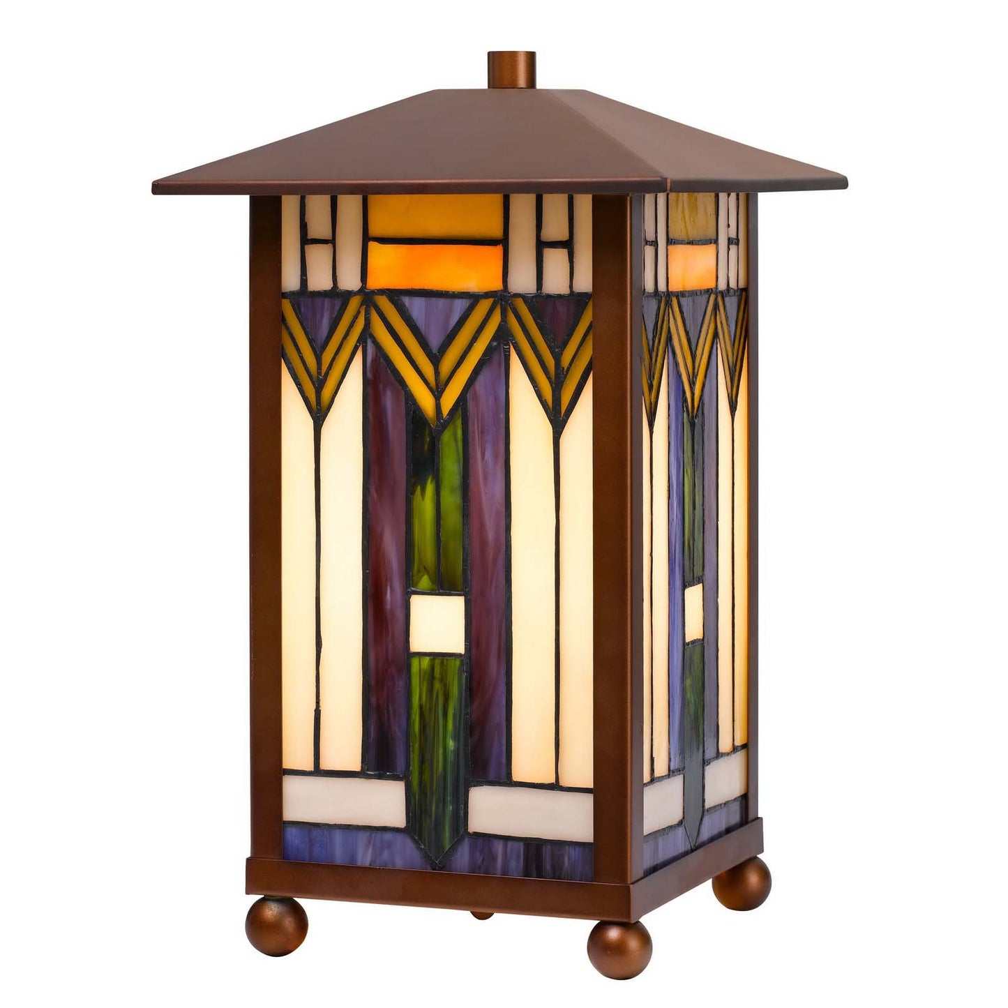 dark bronze table lamp