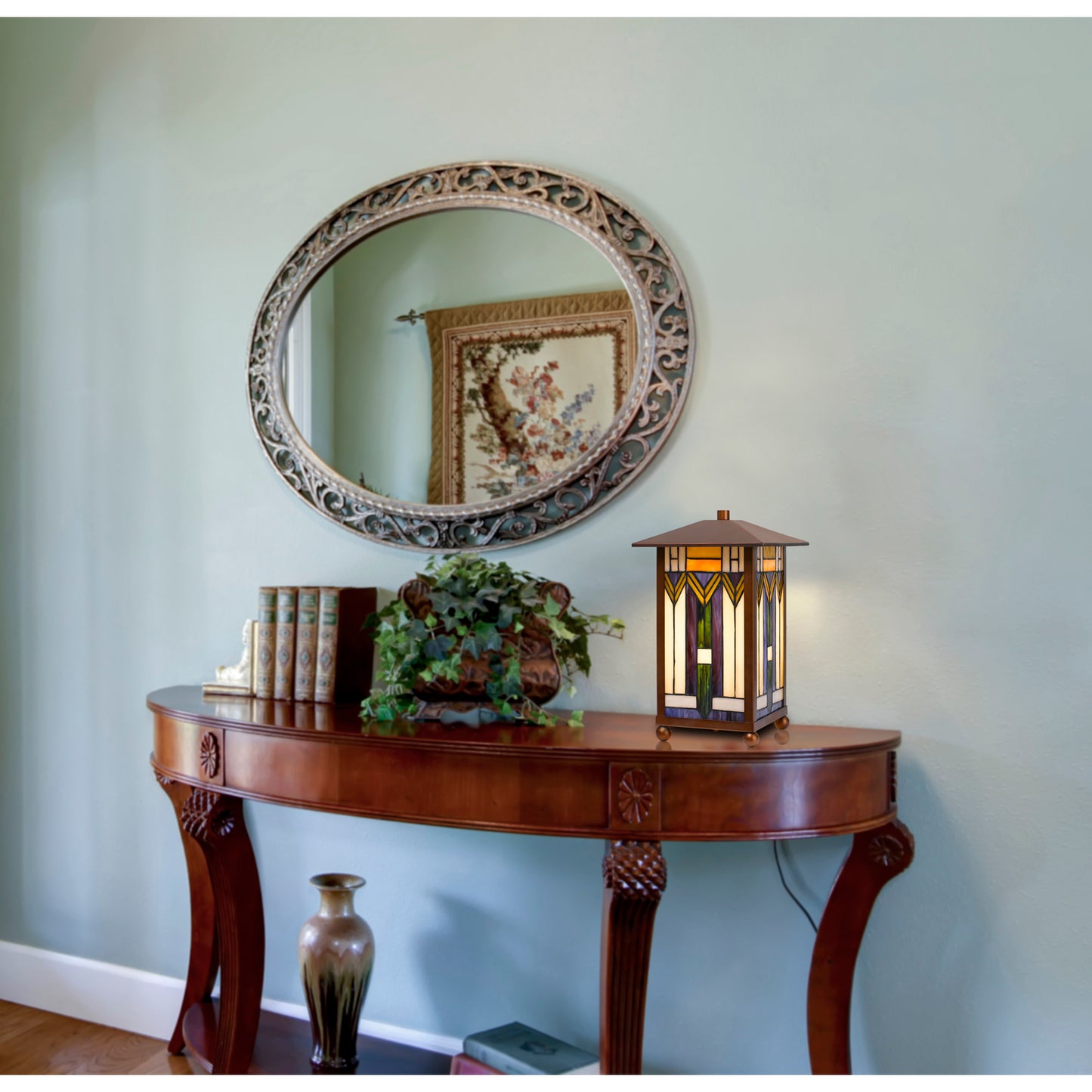 dark bronze table lamp