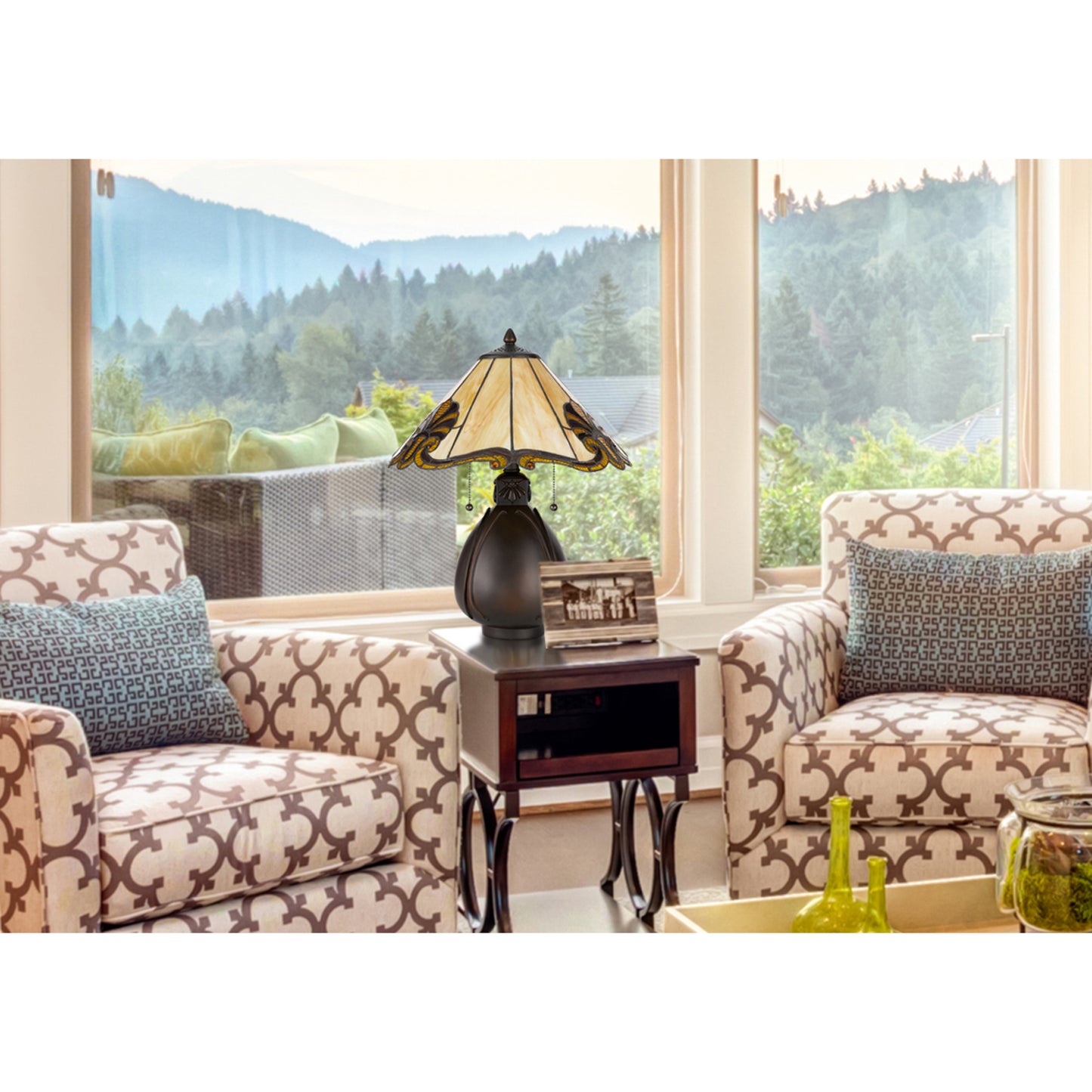 dark bronze table lamp