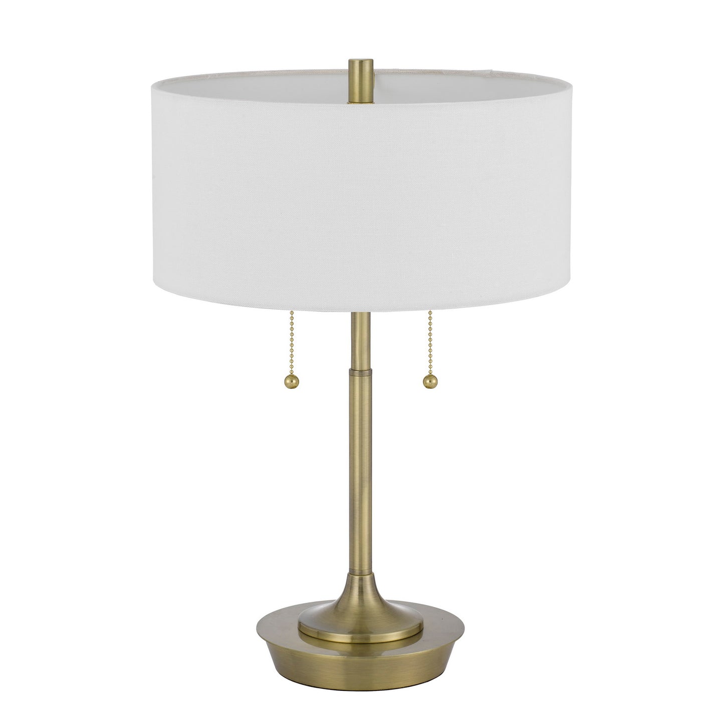 brass table lamp
