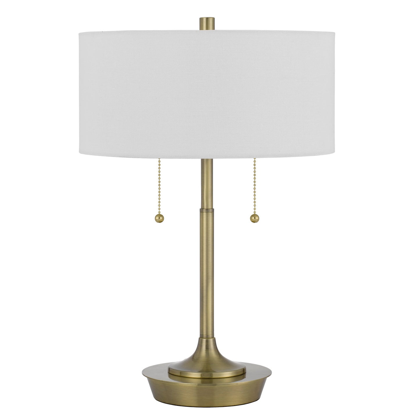 brass table lamp
