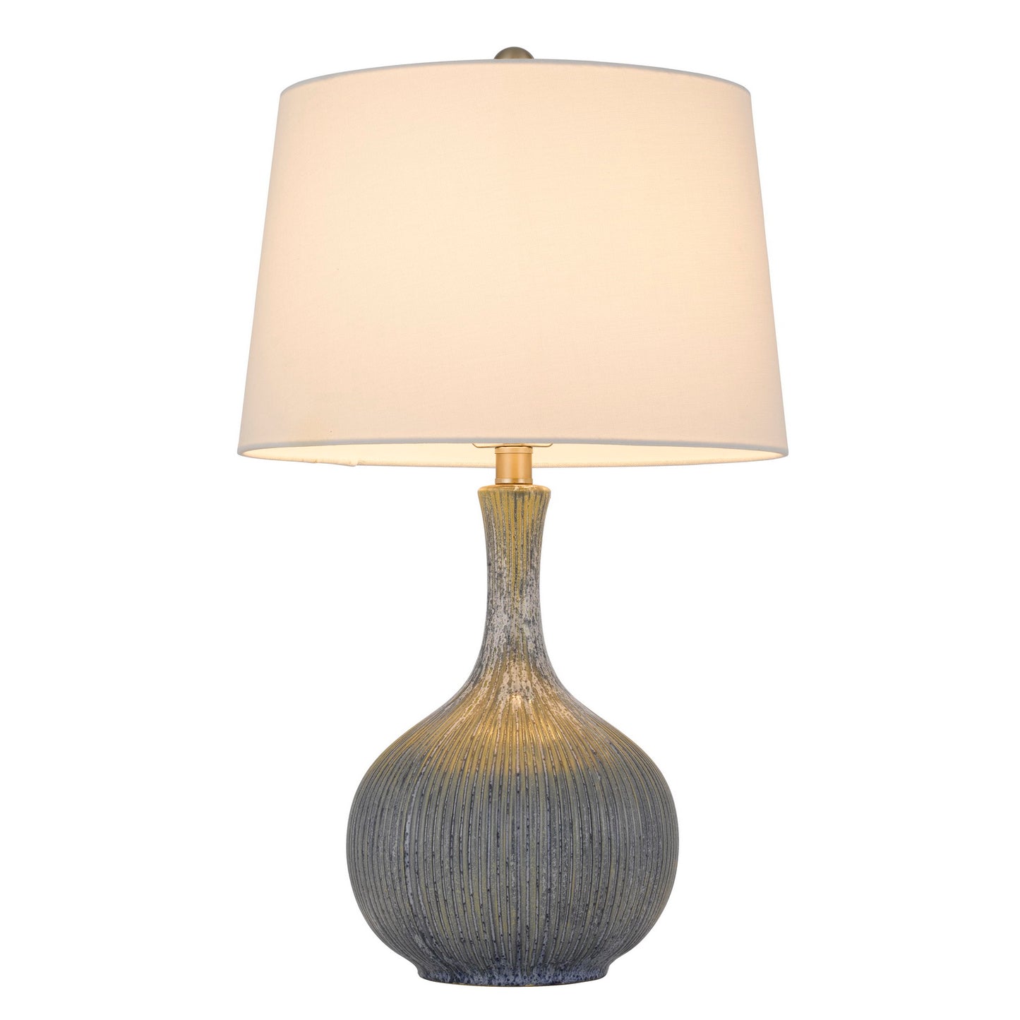 grey table lamp