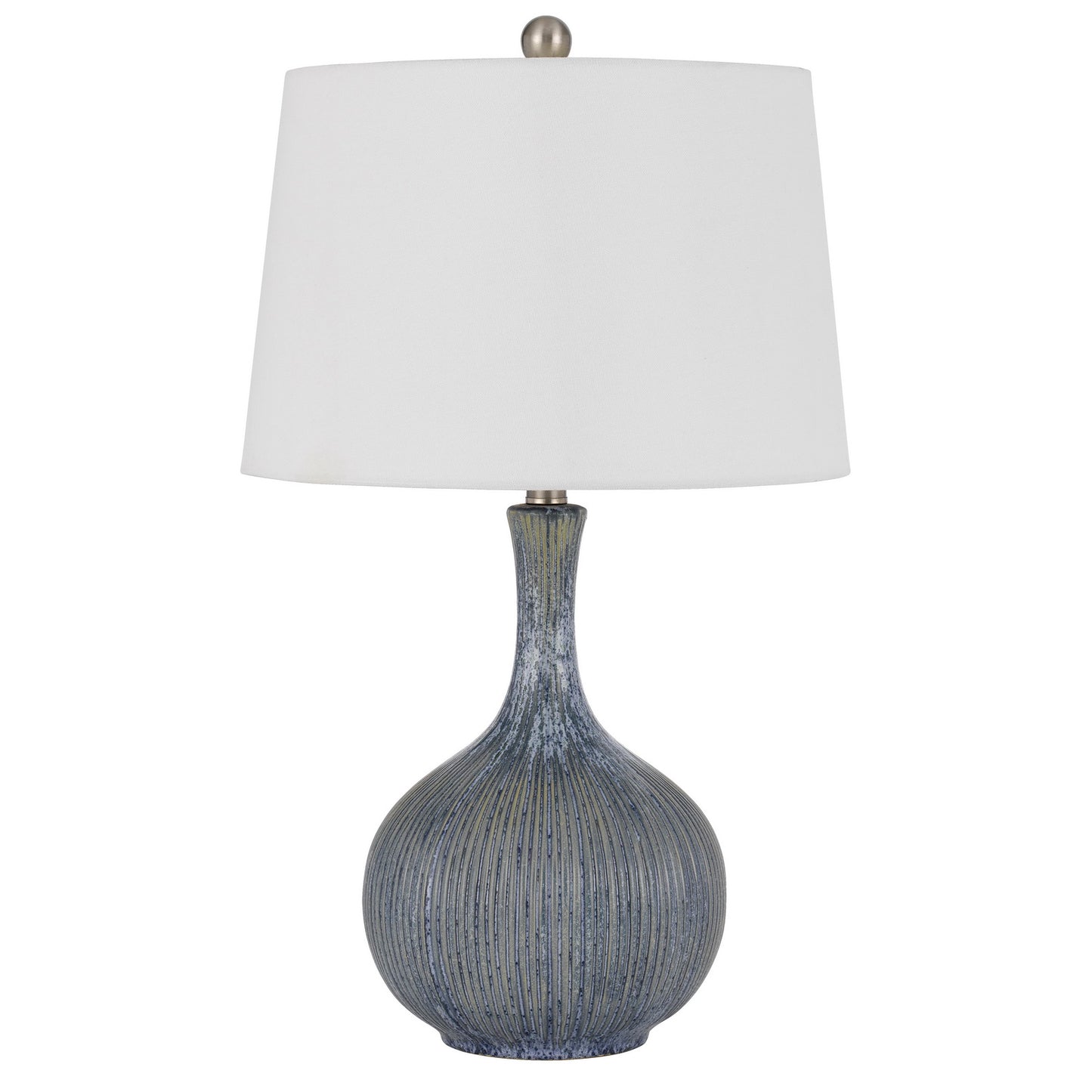grey table lamp