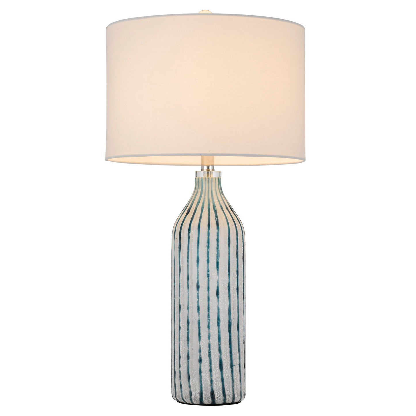 aqua grey table lamp