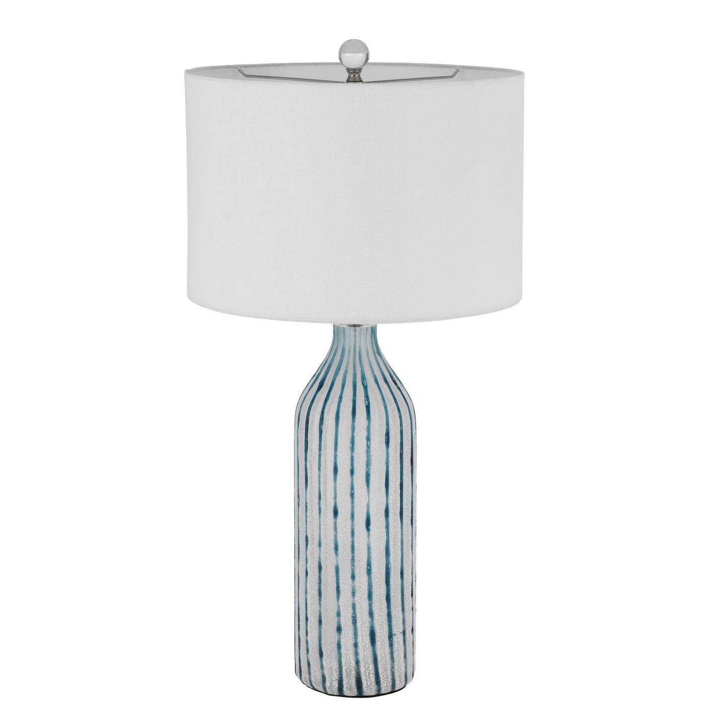 aqua grey table lamp