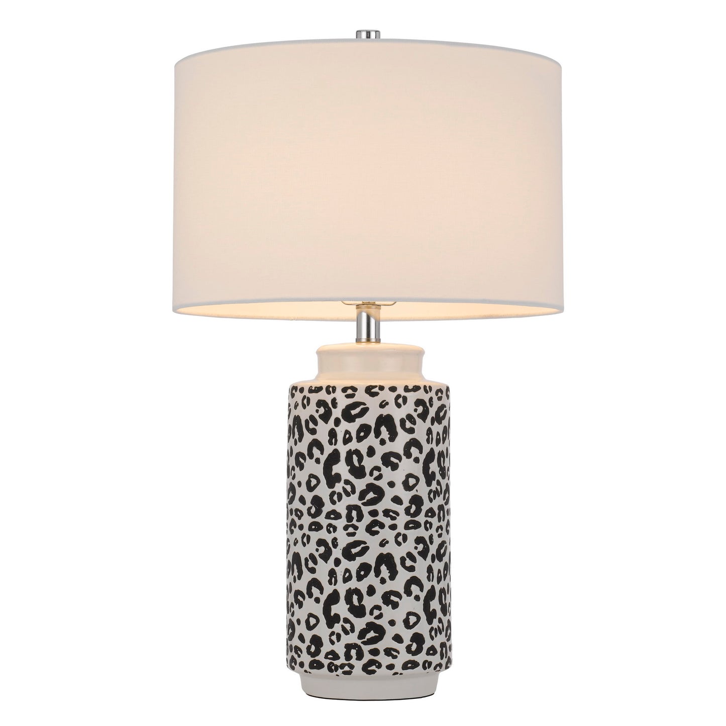 black table lamp