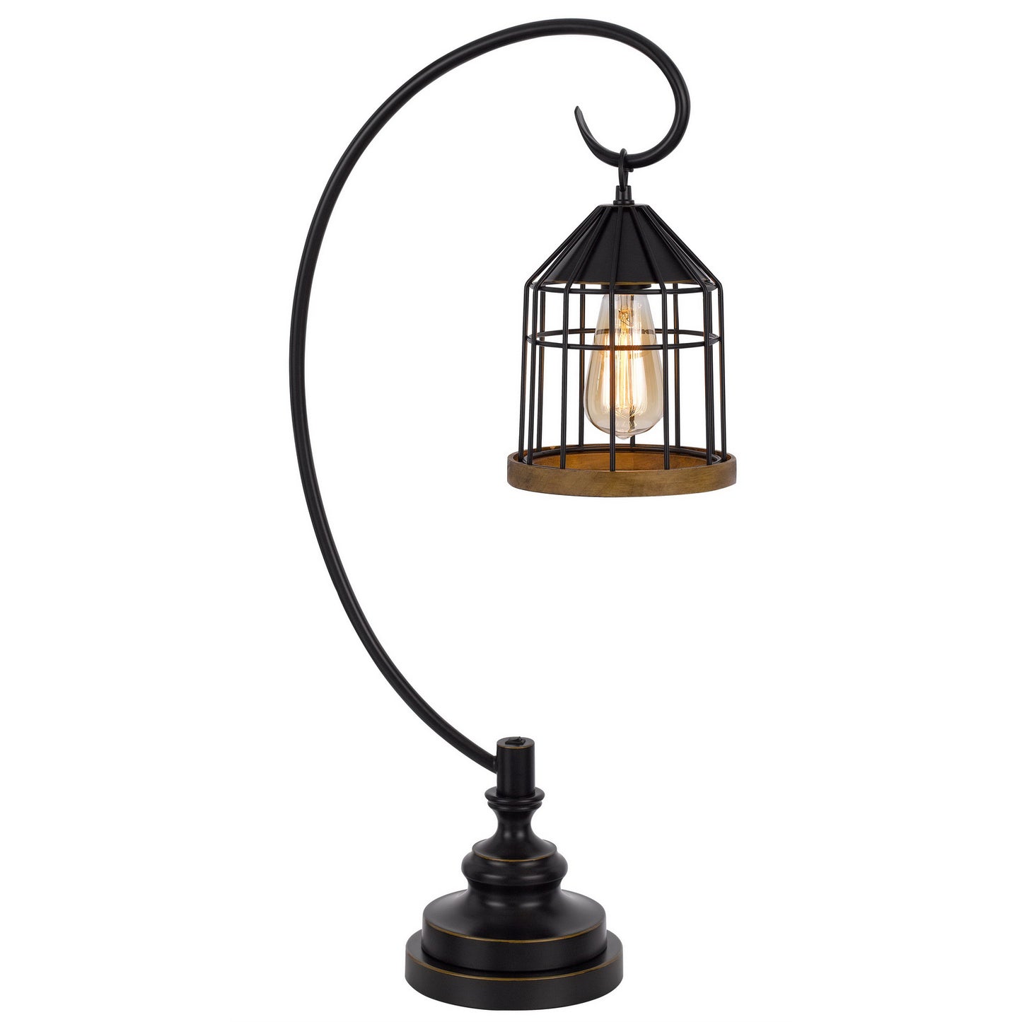 dark bronze table lamp
