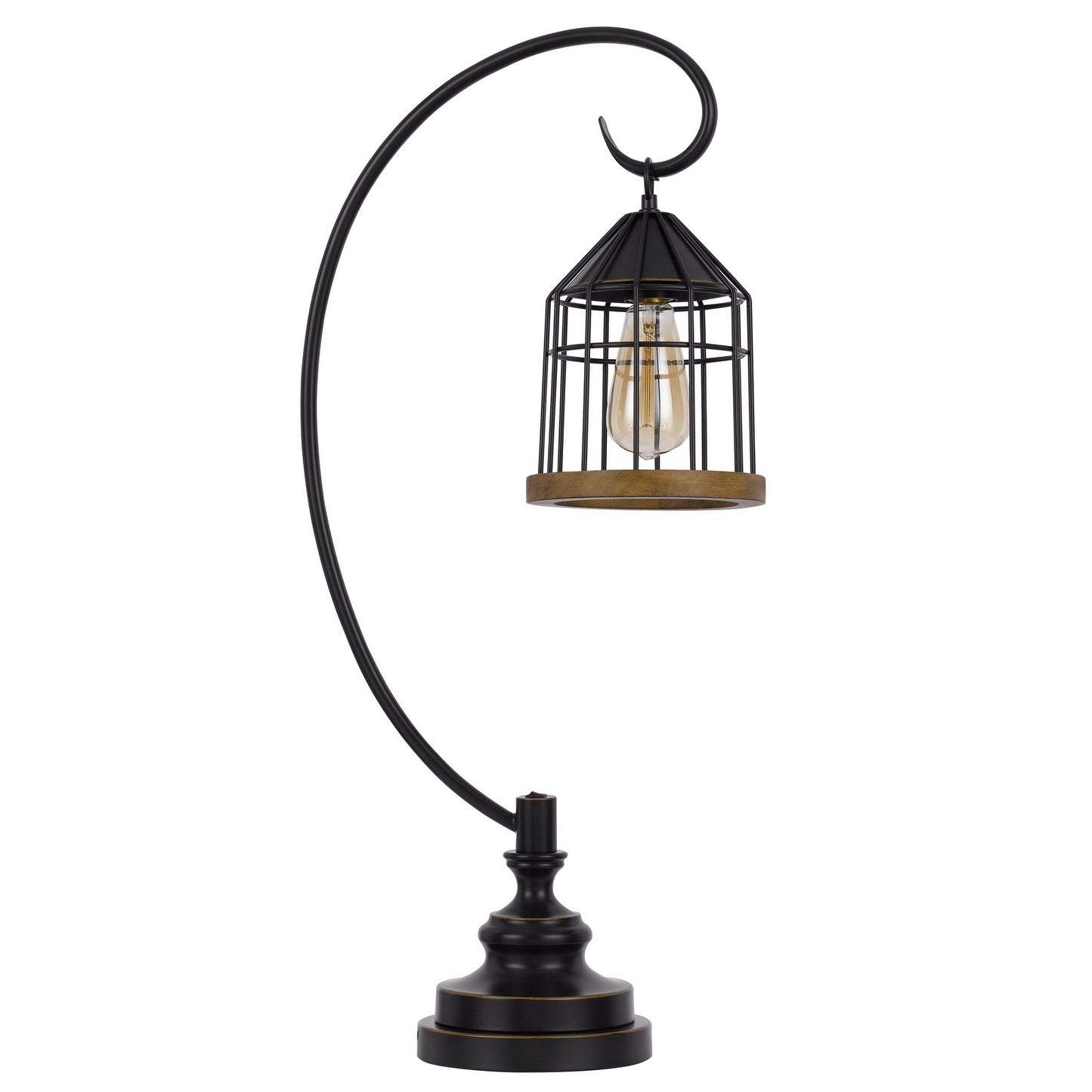 dark bronze table lamp