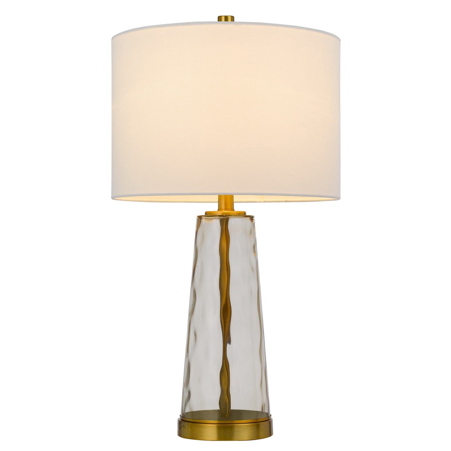 brass table lamp