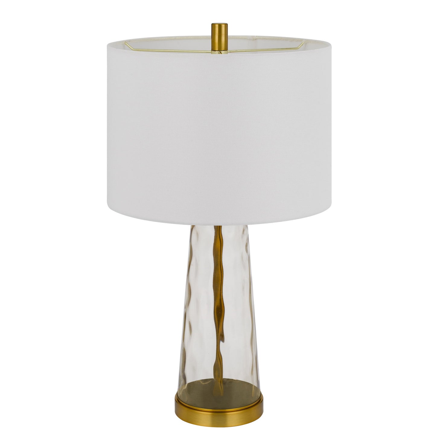 brass table lamp