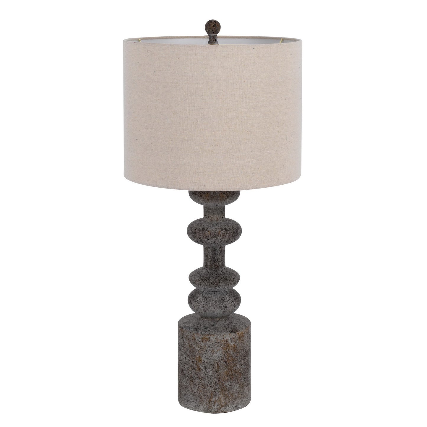 grey table lamp