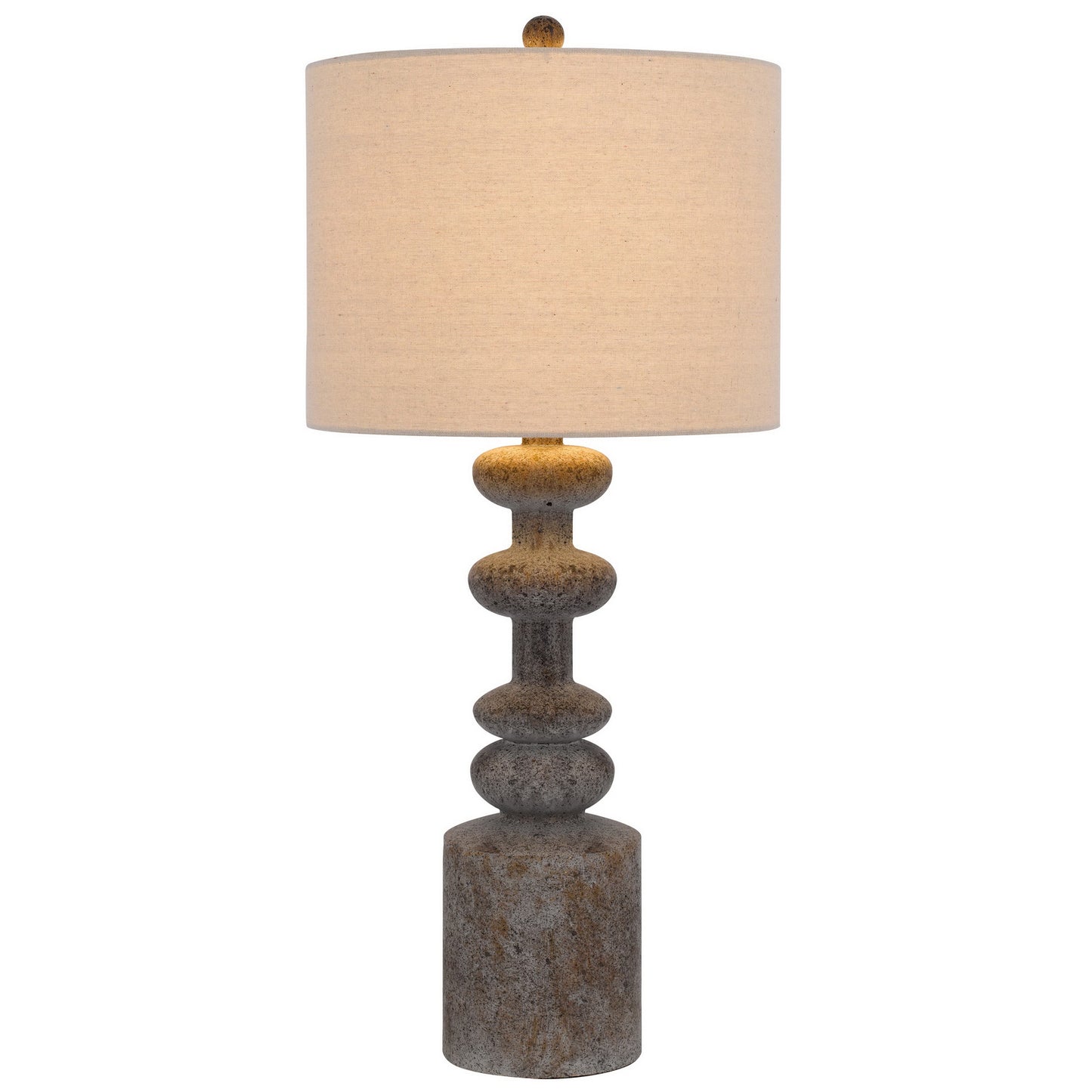 grey table lamp
