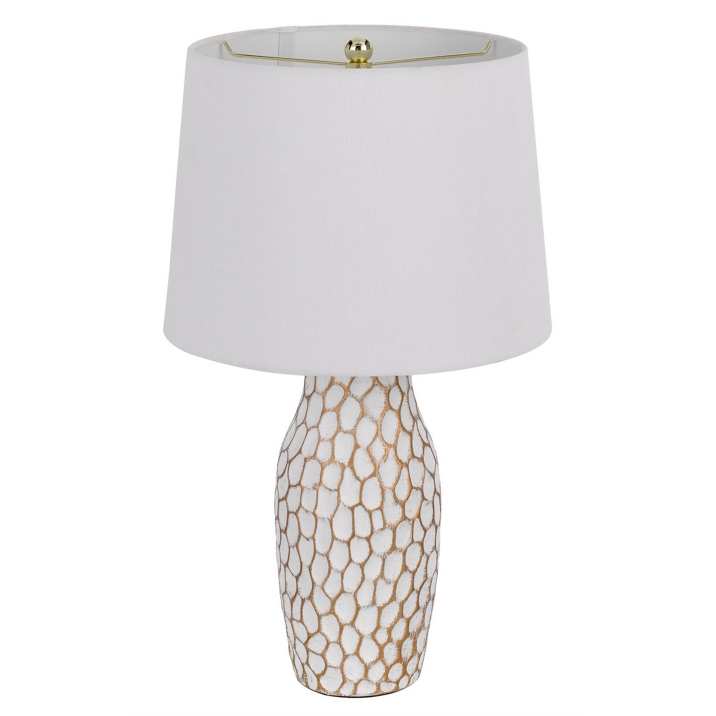 white table lamp