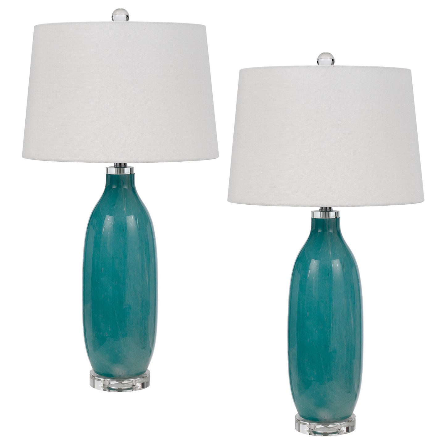 green table lamp|