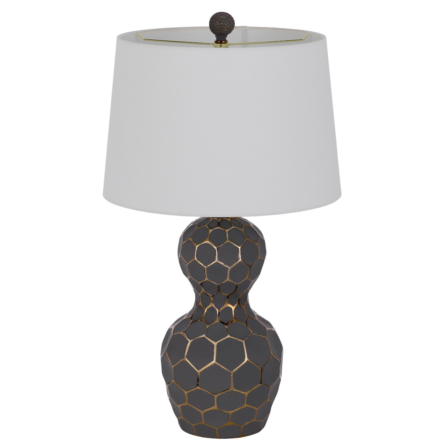 black table lamp