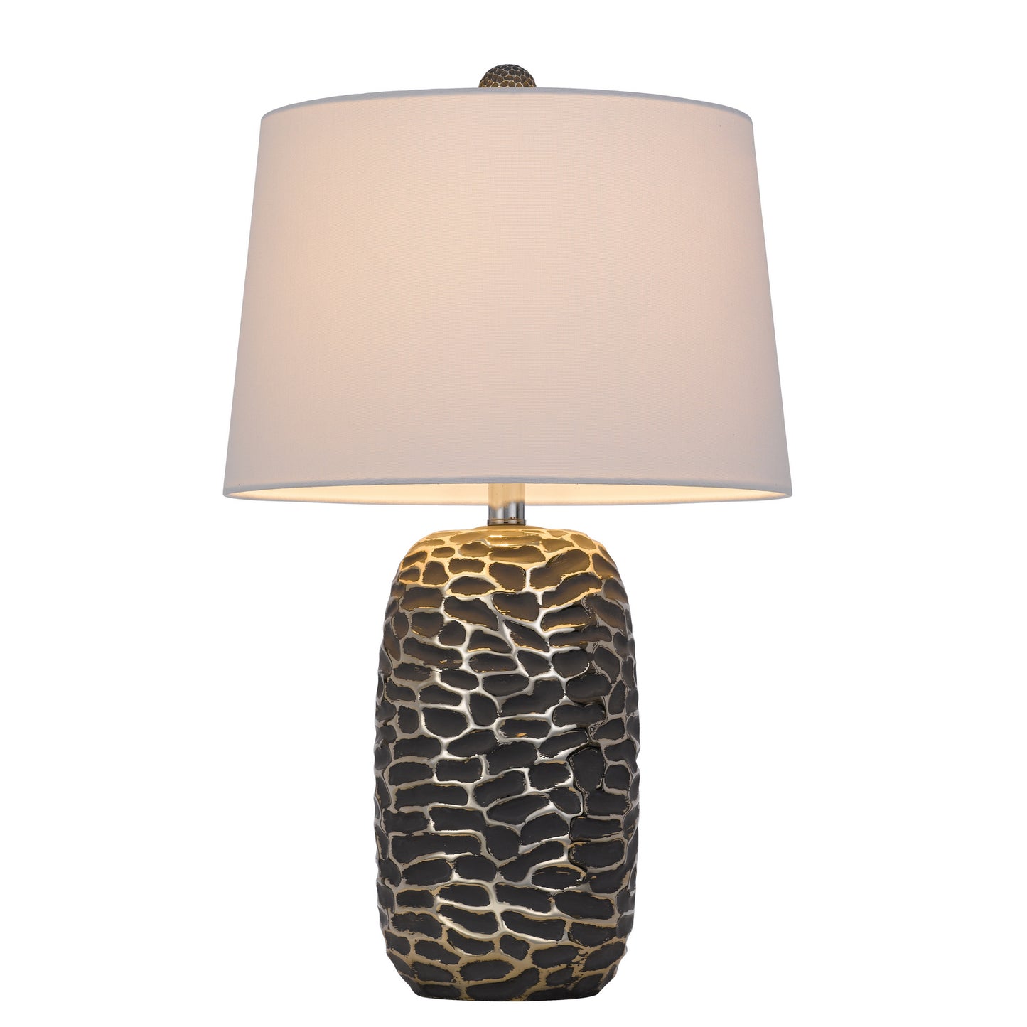 black table lamp