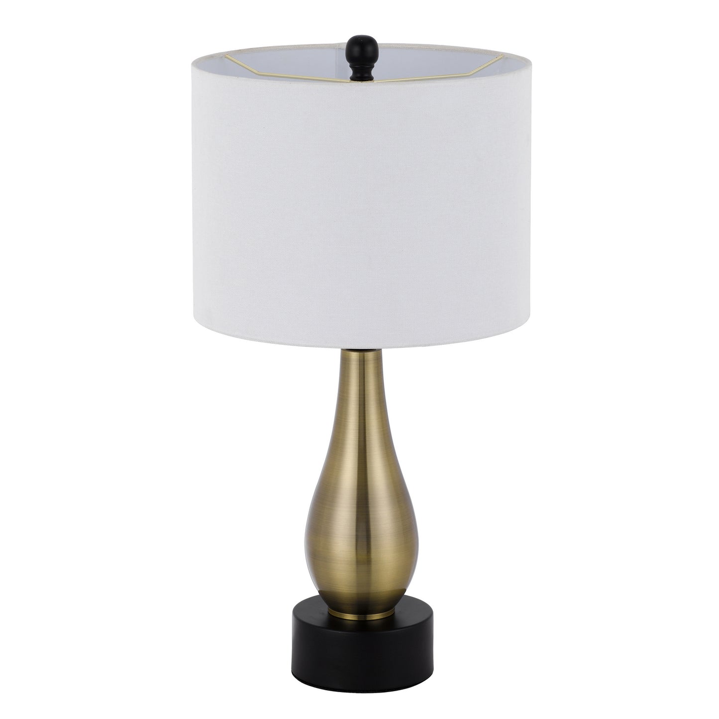 brass table lamp