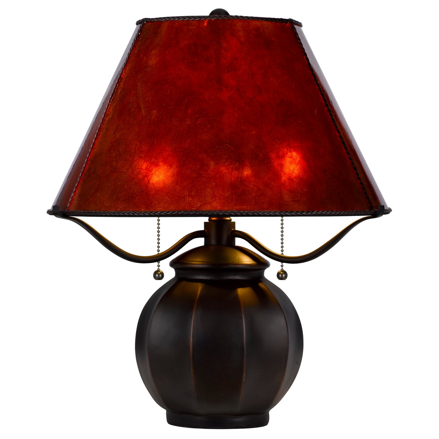 dark bronze table lamp