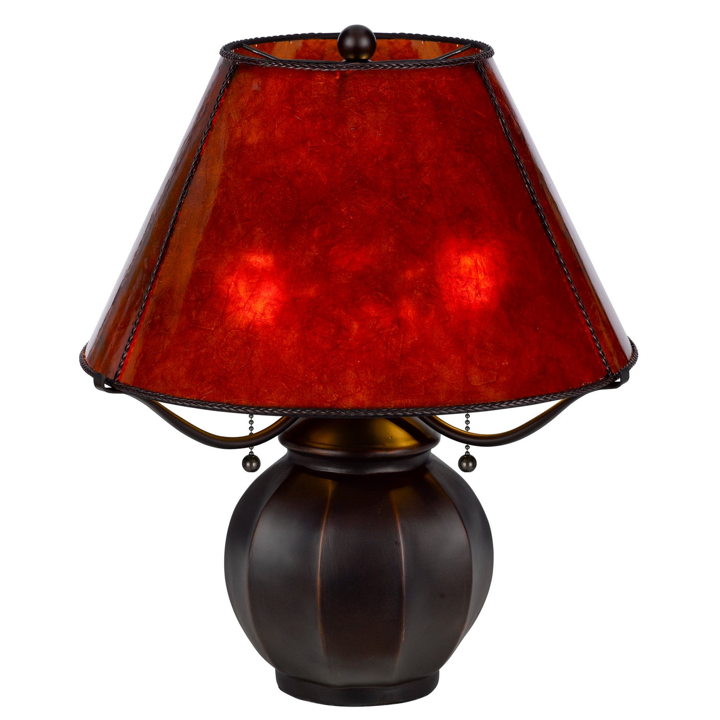 dark bronze table lamp